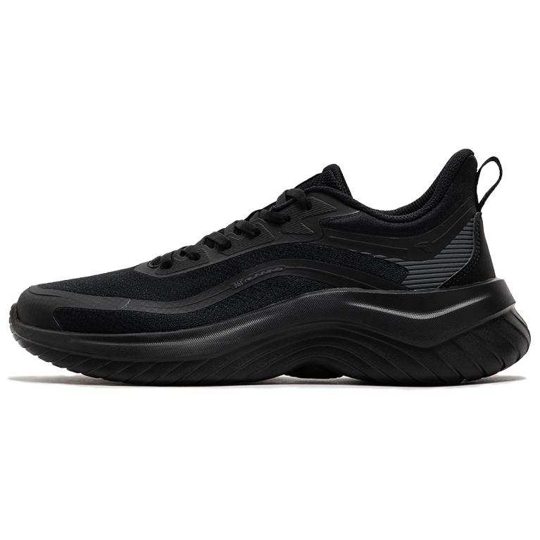 361° Slip Resistant Abrasion Resistant Low top Casual Running Shoes Men's Black