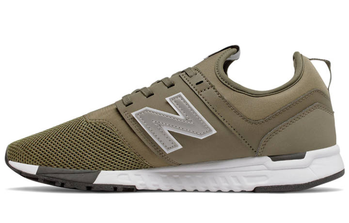 New Balance New Balance NB 247 Comfortable Low top Running Shoes Unisex Dark Green D Width