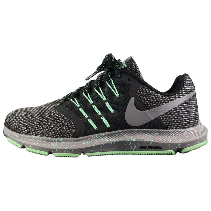 Nike Nike Slip Resistant Abrasion Resistant Low top Casual Running Shoes Women's Black Green