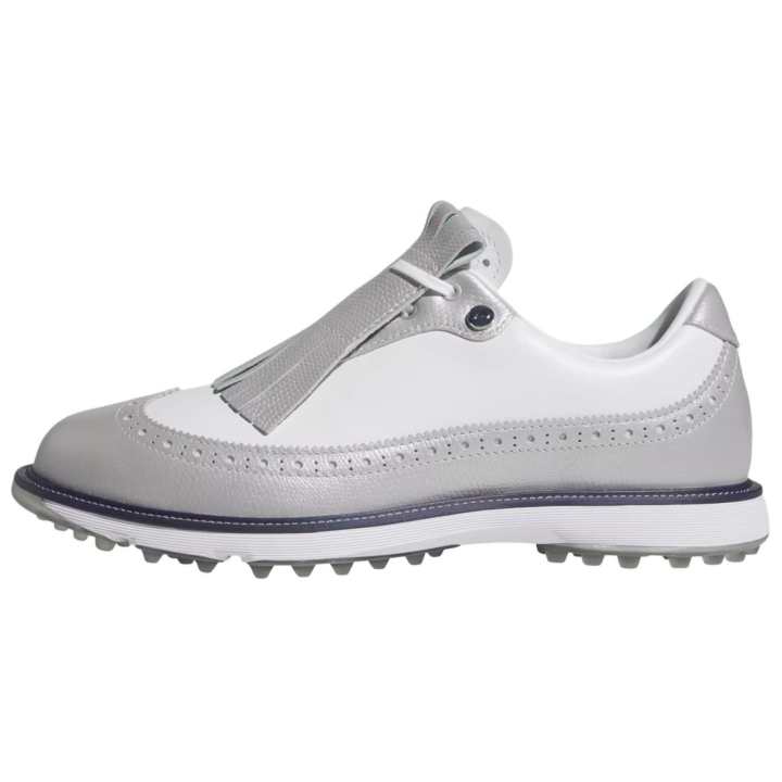 Adidas Adidas Mc Zoysia Spikeless Golf Silver Metallic Cloud White Collegiate Navy Women's