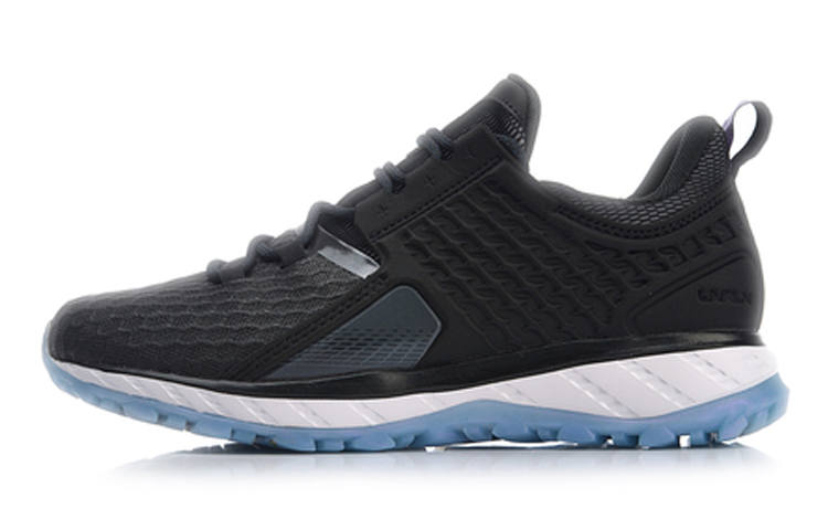 Li-Ning Li Ning Cloud Shield 2018 Water repellent Cushioning Rebound Cushioning Rebound Low top Running Shoes Women's Black