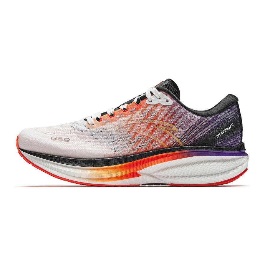 Anta Textile, Rubber Low top Running Shoes Men's