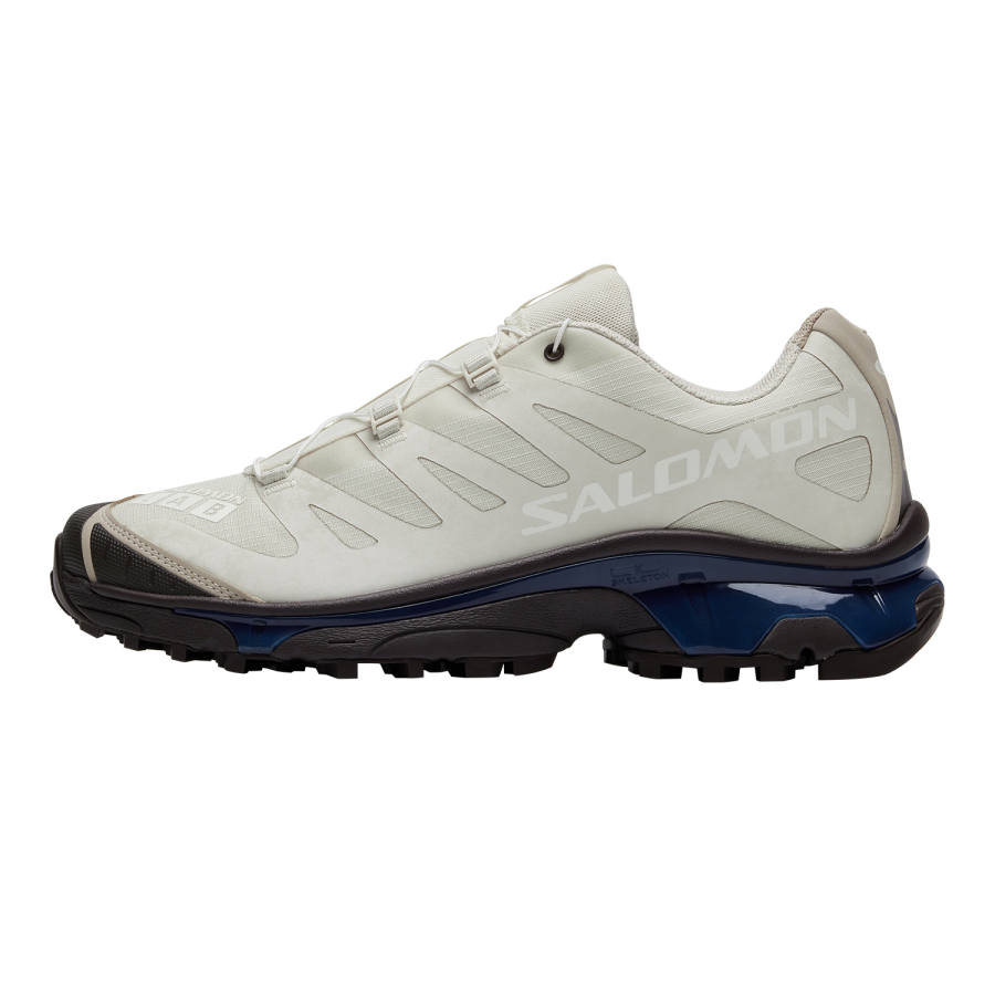SALOMON XT 4 Casual Running Shoes Unisex Vanilla Coffee Black Dark Blue