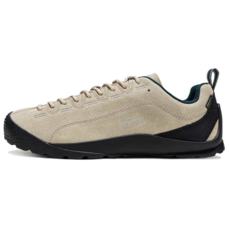 Keen JASPER WP Slip Resistant Lightweight Non slip Lightweight Low top Outdoor Shoes Men's Taupe Green