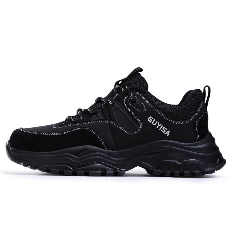 LANOUDUN Wear resistant And Lightweight Low top Outdoor Shoes Unisex Black