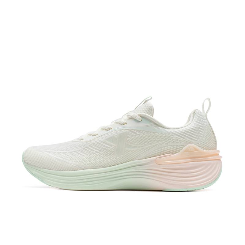 XTEP Xingyun MAX Abrasion Resistant Cushioning Low top Casual Running Shoes Women's White Green