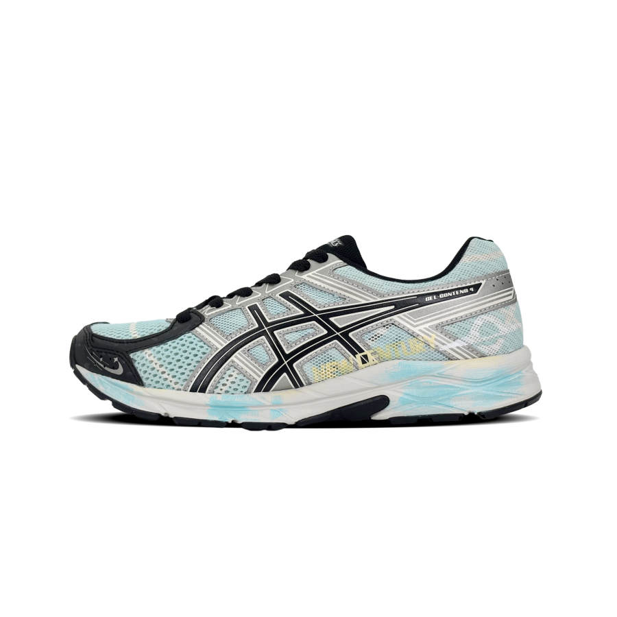 ASICS Gel Contend 4 Low top Running Shoes Women's Black Blue
