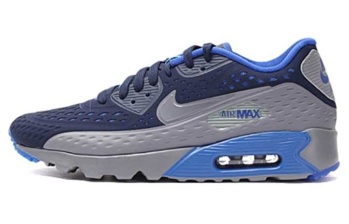 Nike Nike Air Max 90 Low top Running Shoes Unisex Black Blue