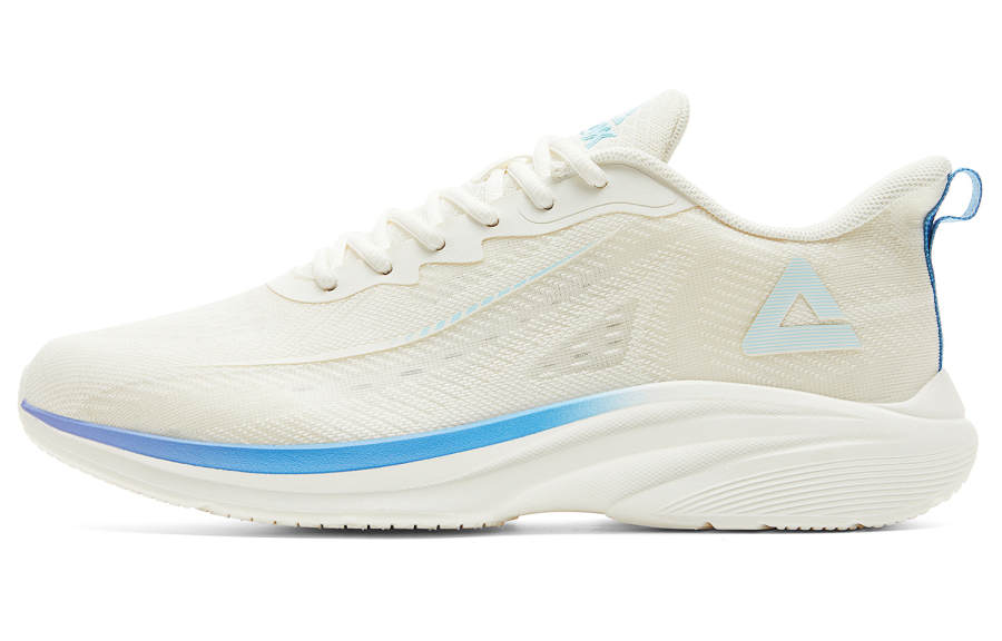 PEAK PEAK Low top Running Shoes Men's Milk White Blue