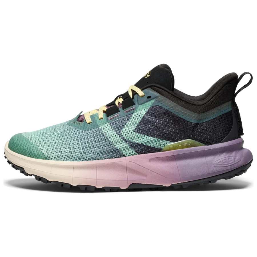 Keen 450 DIRT Slip Resistant Abrasion Resistant Low top Running Shoes Women's Black Green
