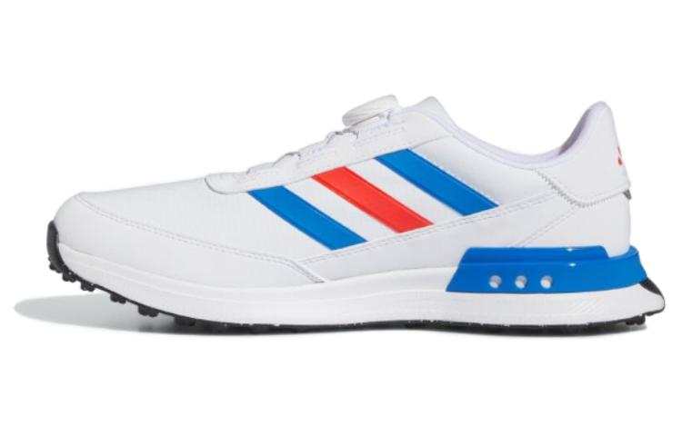 Adidas Adidas S2G Cushioning Abrasion Resistant Cushioning, Wear Resistant Low top Golf Shoes Men's White Blue