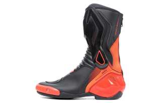 DAINESE Nexus 2 Leather Slip Resistant Abrasion Resistant Cycling Boots Men's Black Orange Red