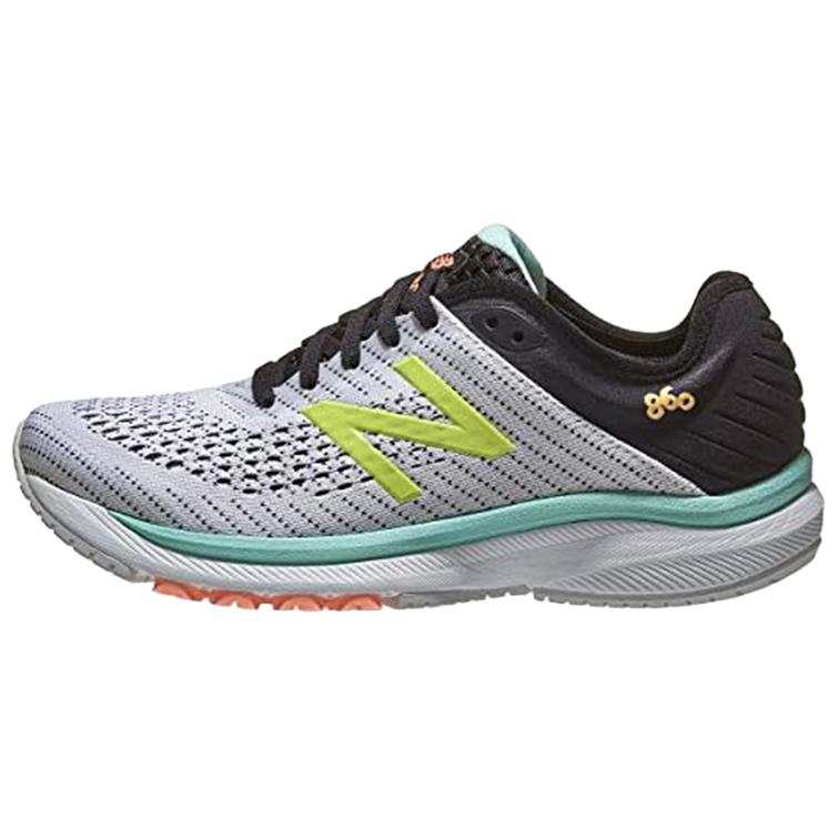 New Balance New Balance NB 860 Comfortable Low top Running Shoes Women's Black Yellow Gray
