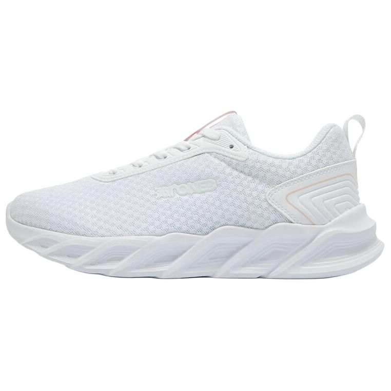 361° Breathable Lightweight Breathable And Lightweight Low top Training Running Shoes Women's Extraordinary White/Pink
