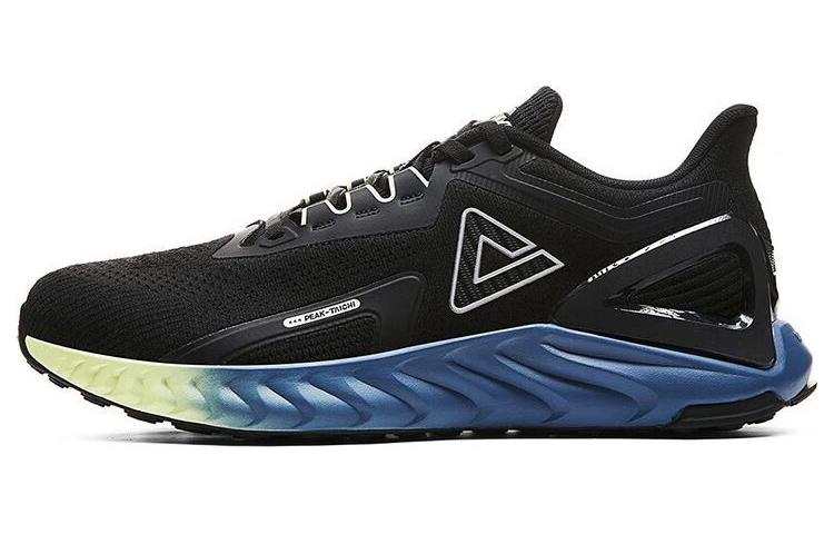 PEAK Taichi 1.0 Plus Cushioning Low top Running Shoes Men's Black Blue