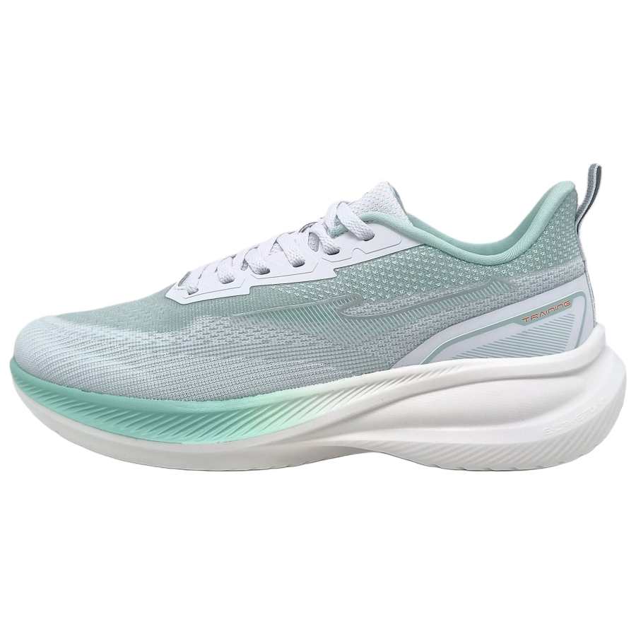 Erke Lightning 4 Cushioning, Wear Resistant Low top Casual Running Shoes Men's White Green