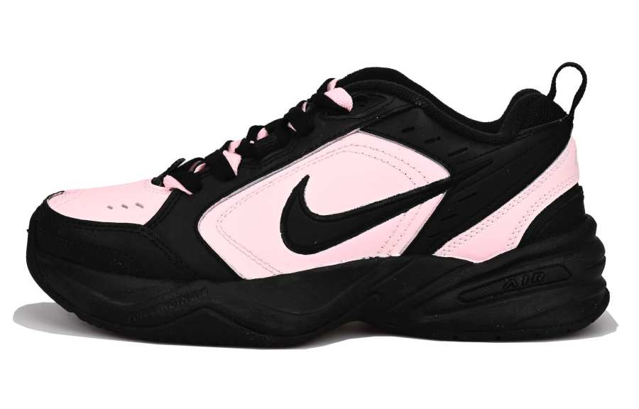 Nike Nike Air Monarch 4 Princess Vlad In Pink And Ink Abrasion Resistant Low top Chunky Sneakers Unisex Black Pink