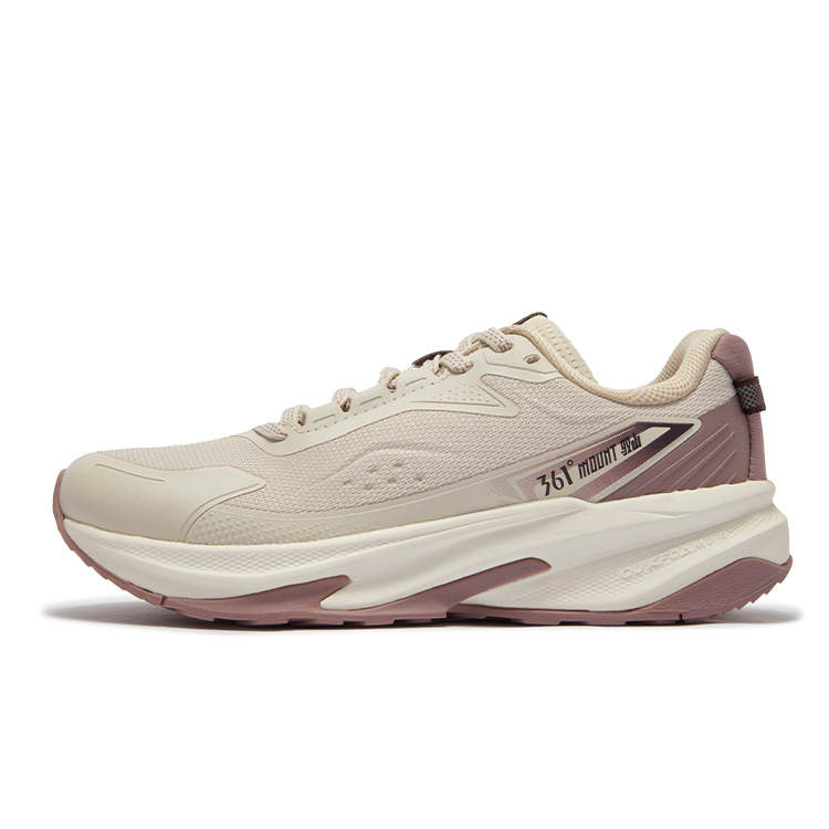 361° Slip Resistant, Abrasion Resistant, Waterproof Low top Running Shoes Women's Oat Milk