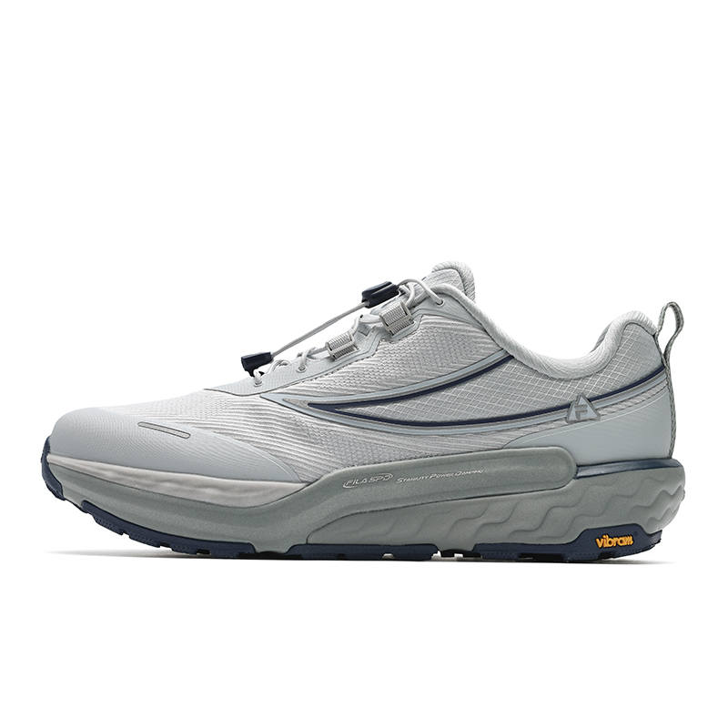 FILA SPD HORIZON Versatile Abrasion Resistant Low top Running Shoes Men's Microchip Gray