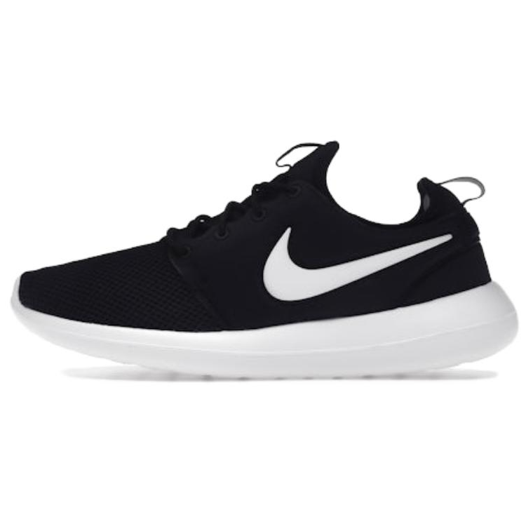 Nike Nike Roshe Two Abrasion Resistant Low top Running Shoes Unisex Black White