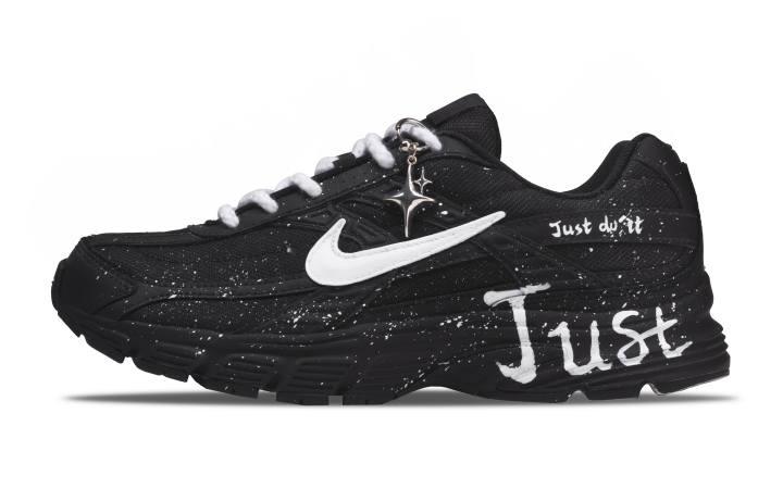 Nike Nike Cushioning Breathable Coverage Casual City Commuting Running Shoes Unisex Black White