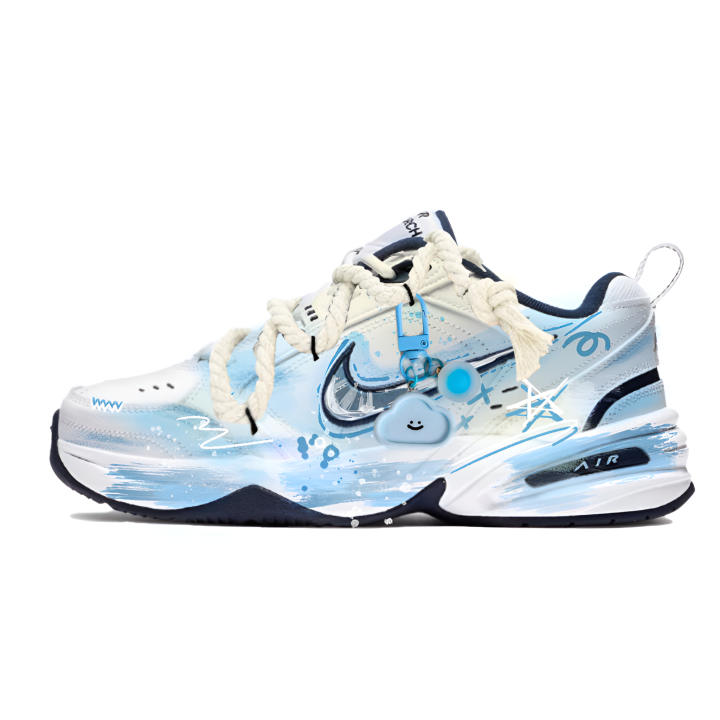 Nike Nike Air Monarch 4 After The Rain, The Sun Shines Slip Resistant Abrasion Resistant Low top Chunky Sneakers Unisex