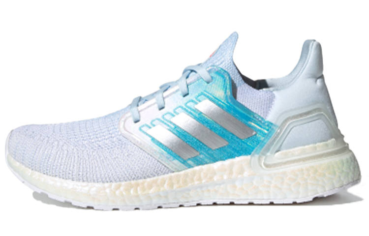 Adidas Adidas ULT Fabric Cushioning Low top Running Shoes Women's Blue White Silver