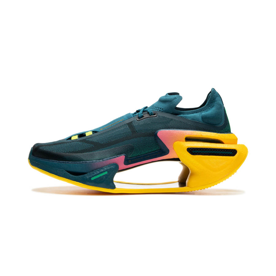 Li-Ning Li Ning Shadow 3.0 Fabric Cushioning Abrasion Resistant Breathable Rebound Low top Casual Running Shoes Unisex Green