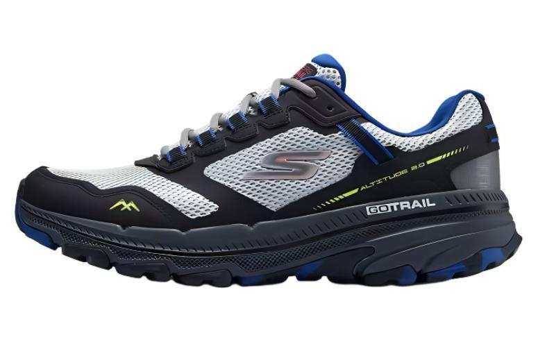 Skechers Cushioning Abrasion Resistant Cushioning, Wear Resistant Low top Running Shoes Men's Gray