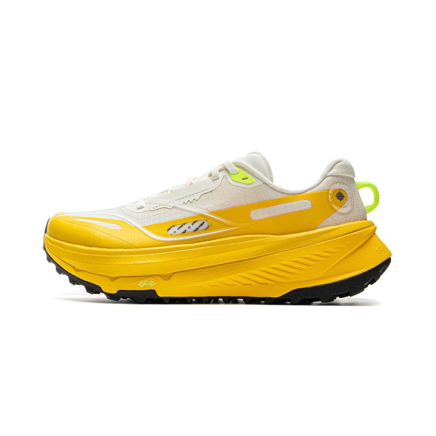 Li-Ning Li Ning De Lu Cushioning Slip Resistant Abrasion Resistant Rebound Low top Trail Running Shoes Women's