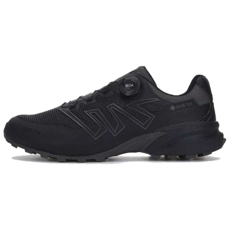 KOLON SPORT Socks S 6 Cushioning Abrasion Resistant Breathable Low top Outdoor Shoes Unisex Black