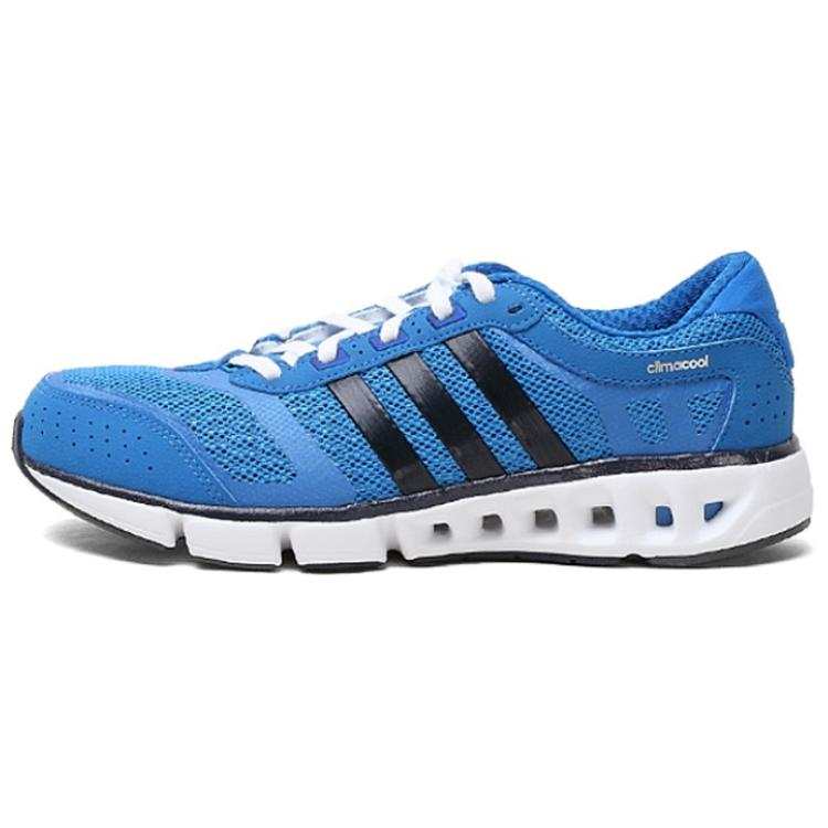 Adidas Adidas Slip Resistant Abrasion Resistant Low top Casual Running Shoes Men's Blue