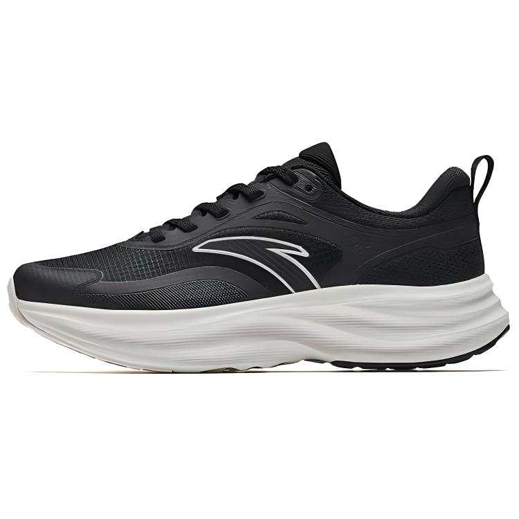 Anta Light Cloud Abrasion Resistant Slip Resistant Cushioning Low top Casual Running Shoes Women's Black