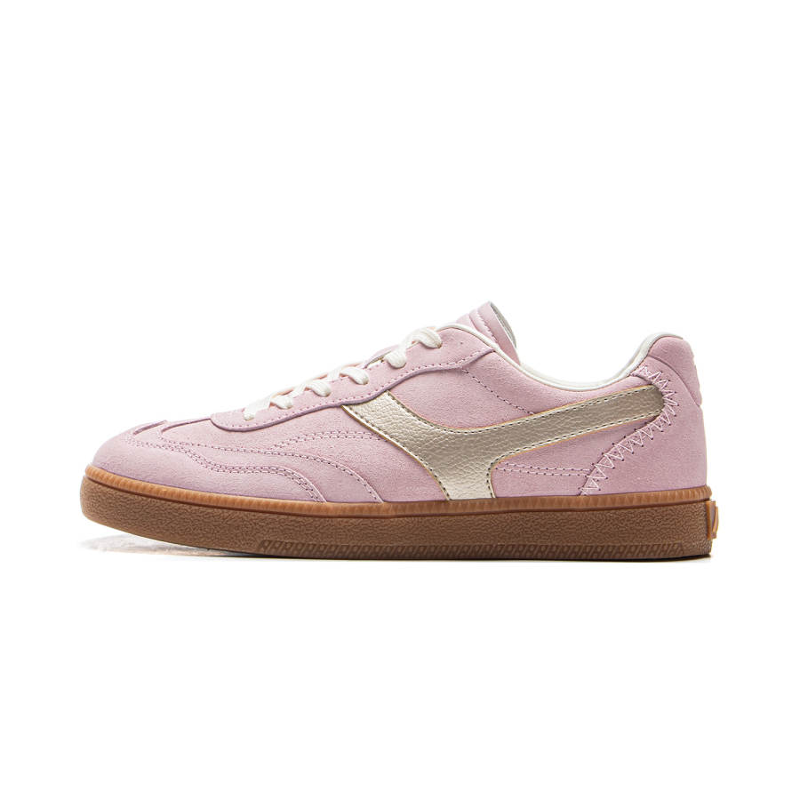 Li-Ning Li Ning Yunchuan Abrasion Resistant, Lightweight, Balanced Low top German Army Trainers Women's Sheer Pink
