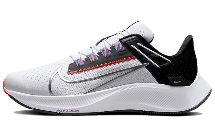 Nike Nike Air Zoom Pegasus 38 Flyease White Metallic Silver Women's Wide