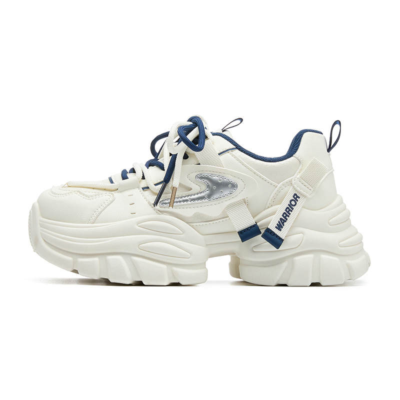 Warrior Abrasion Resistant Height Increasing Low top Chunky Sneakers Women's