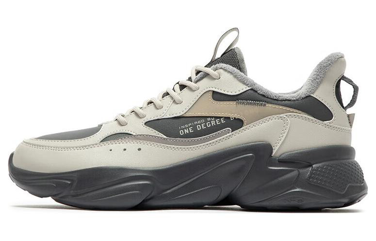 361° Fiery Rider Se Cushioning Abrasion Resistant Breathable Low top Running Shoes Men's Pumice Smoke Gray
