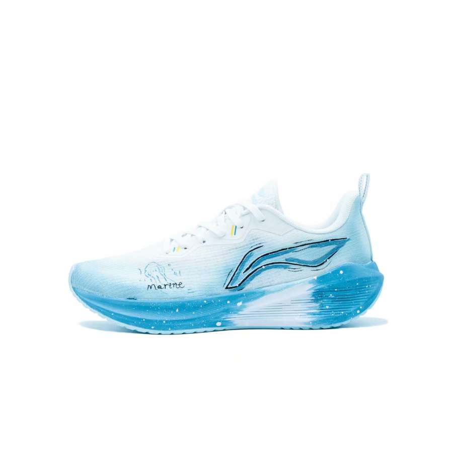Li-Ning Li Ning Wuyue Cushioning Abrasion Resistant Breathable Low top Casual Running Shoes Men's