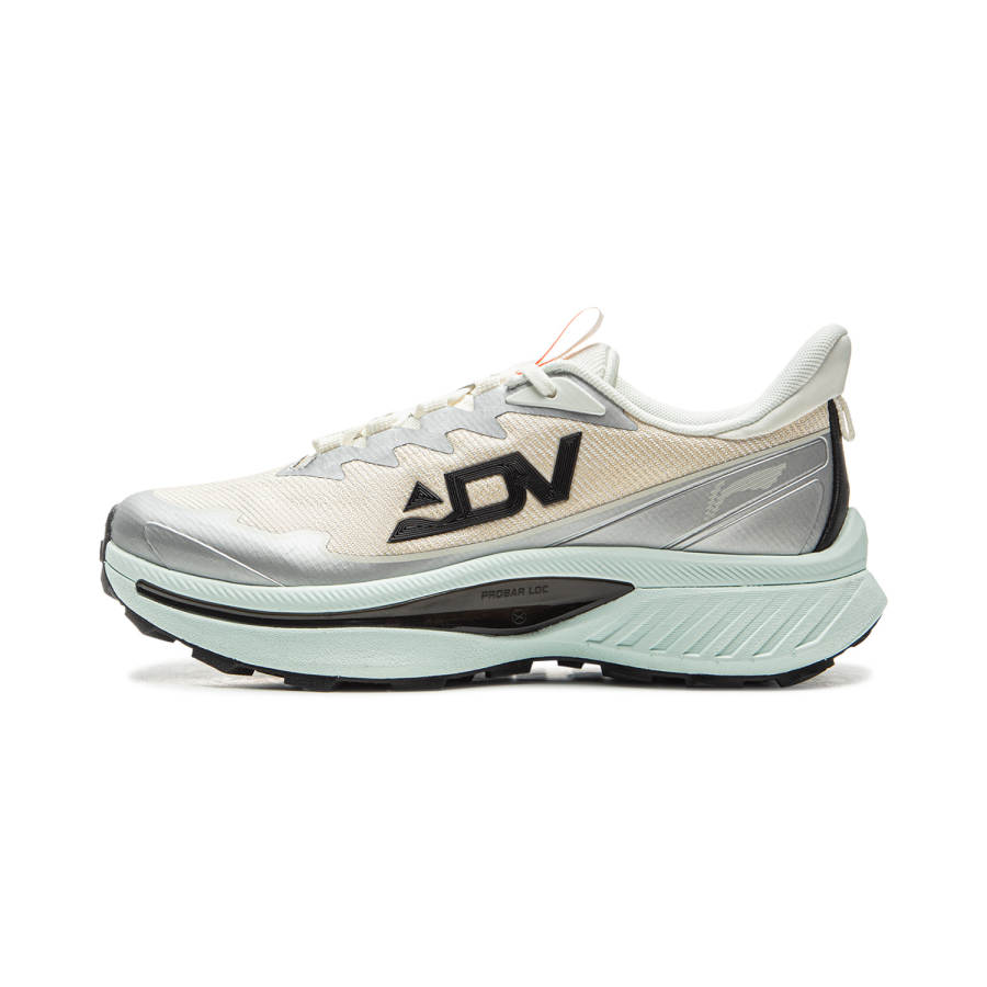 Li-Ning Li Ning Cushioning Slip Resistant Abrasion Resistant Rebound Low top Casual Trail Running Shoes Women's