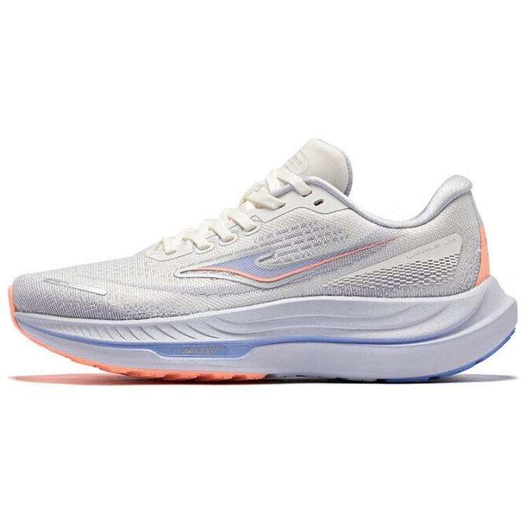 Erke Slip Resistant Abrasion Resistant Low top Casual Running Shoes Women's White Purple