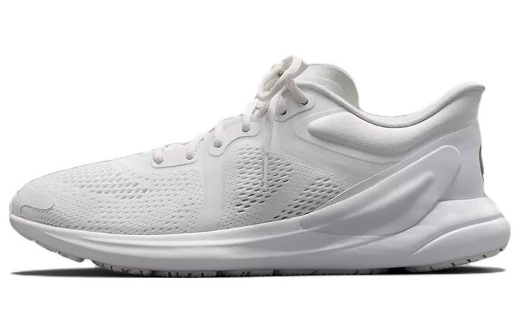 Lululemon Blissfeel Fabric Cushioning Abrasion Resistant Breathable Support Rebound Low top Running Shoes Women's White