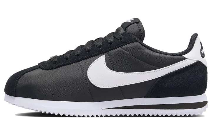 Nike Nike Cortez Nylon Black White Women's