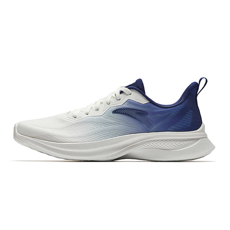 Anta Running Shoes Men's Ivory White/Signal Blue