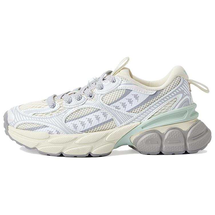 Kappa Slip Resistant Abrasion Resistant Low top Running Shoes Unisex Beige