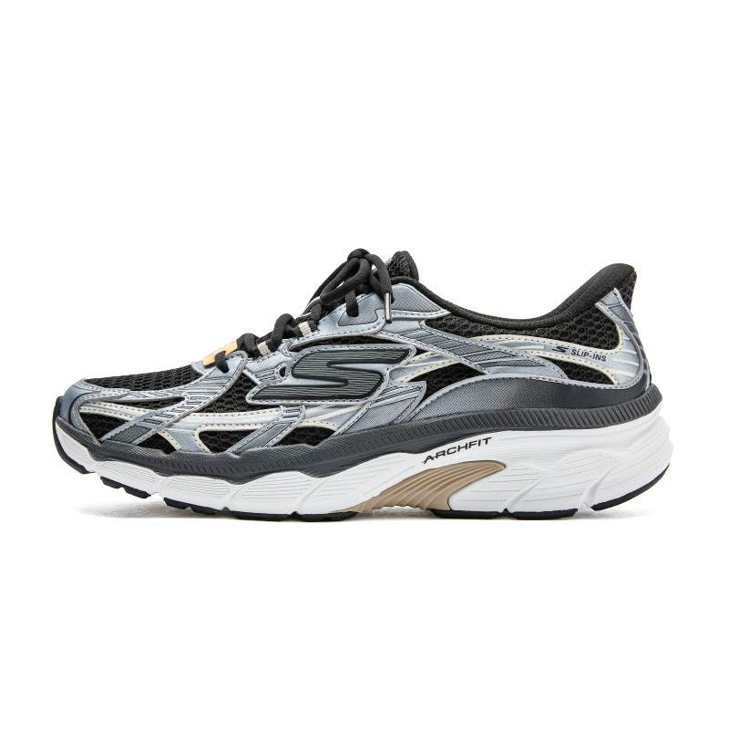 Skechers Slip Ins Low top Running Shoes Men's Black