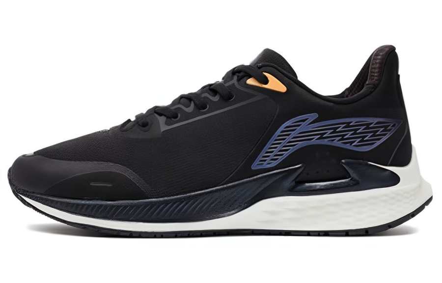Li-Ning Li Ning Slip Resistant, Abrasion Resistant, Breathable Low top Running Shoes Women's Black