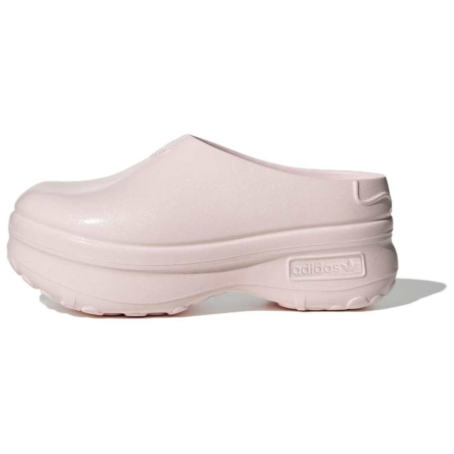 Adidas Originals ADIFOM STAN MULE Abrasion Resistant Slip Resistant Closed Toe Slippers Women's Pink