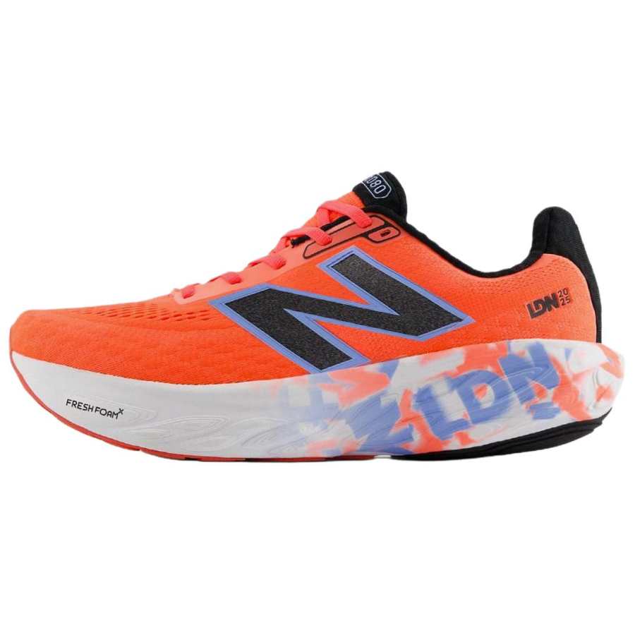 New Balance New Balance Fresh Foam X 1080 V14 Abrasion Resistant Low top Casual Running Shoes Women's Orange