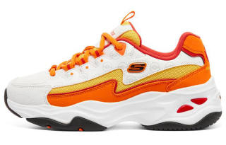 Skechers D'Lites 4.0 'White Orange' Women's
