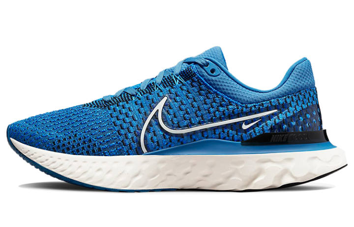 Nike Nike React Infinity Run Flyknit 3 Fabric Cushioning Slip Resistant Abrasion Resistant Breathable Lightweight